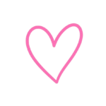 curvy heart pink removebg preview